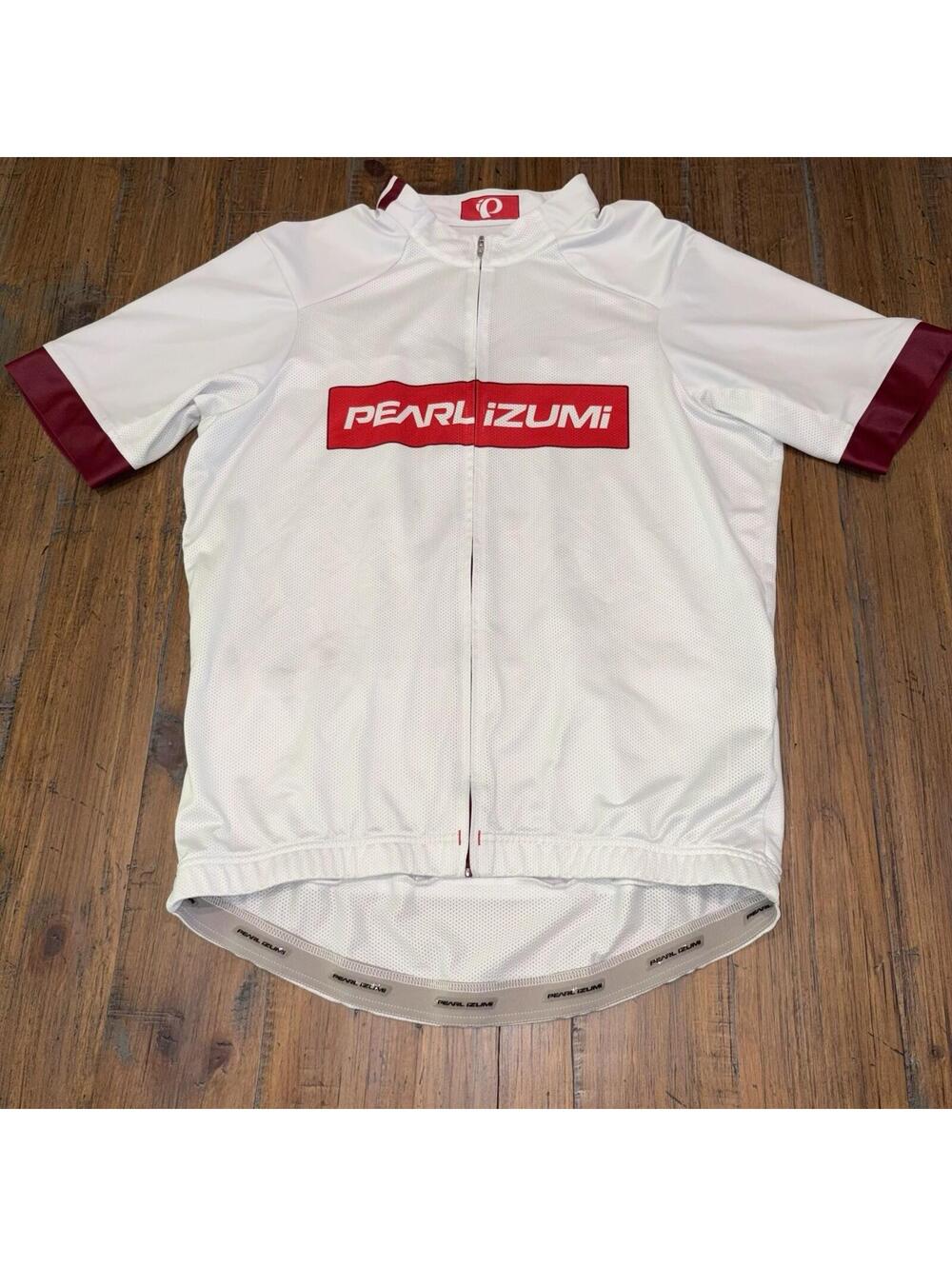 Pearl Izumi Elite Cycling Jersey Men's XL Short Sleeve Full Zip Pockets